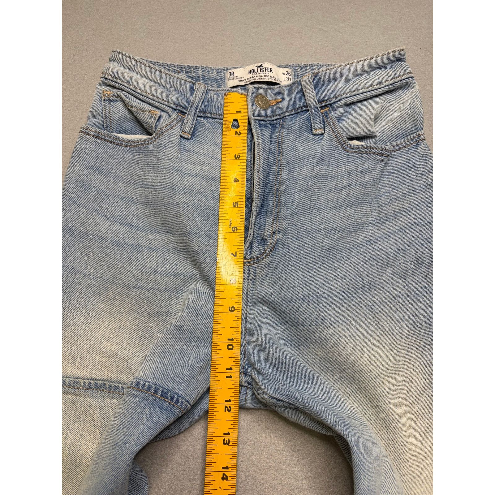 Hollister Hollister Curvy Ultra High Rise Dad Jeans Women’s 26x31 Size 26" / US 2 / IT 38 - 7 Thumbnail