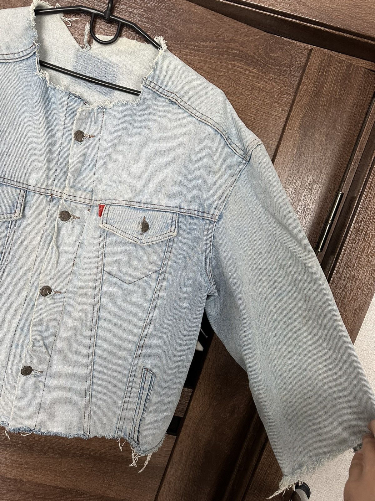 Levi's Levis Vintage Distressed Denim Jacket 50s 60s USA Size US S / EU 44-46 / 1 - 12 Thumbnail