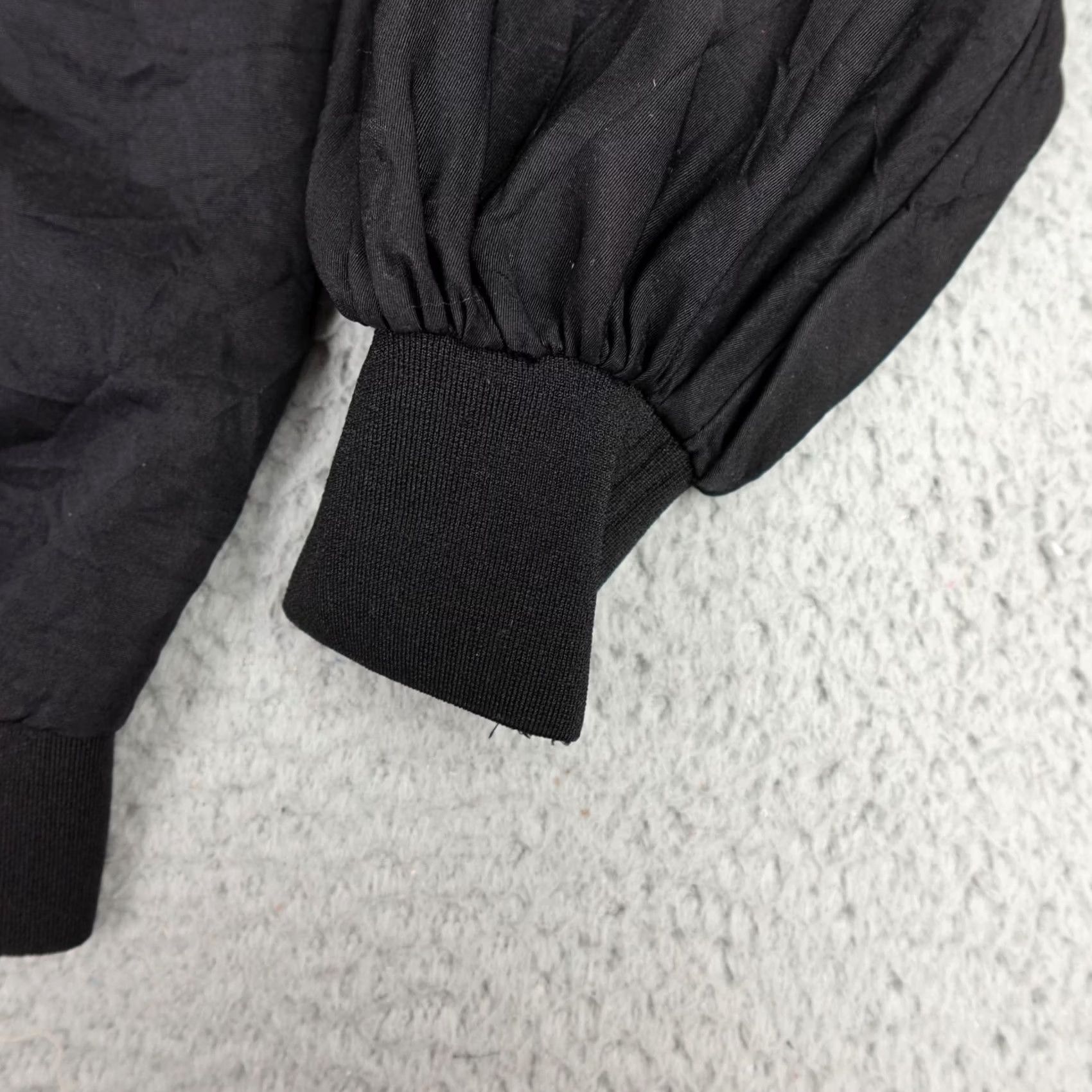 Vintage Prologue Womens Large Black Long Sleeve Pullover Round Neck Shirt Size L / US 10 / IT 46 - 5 Thumbnail