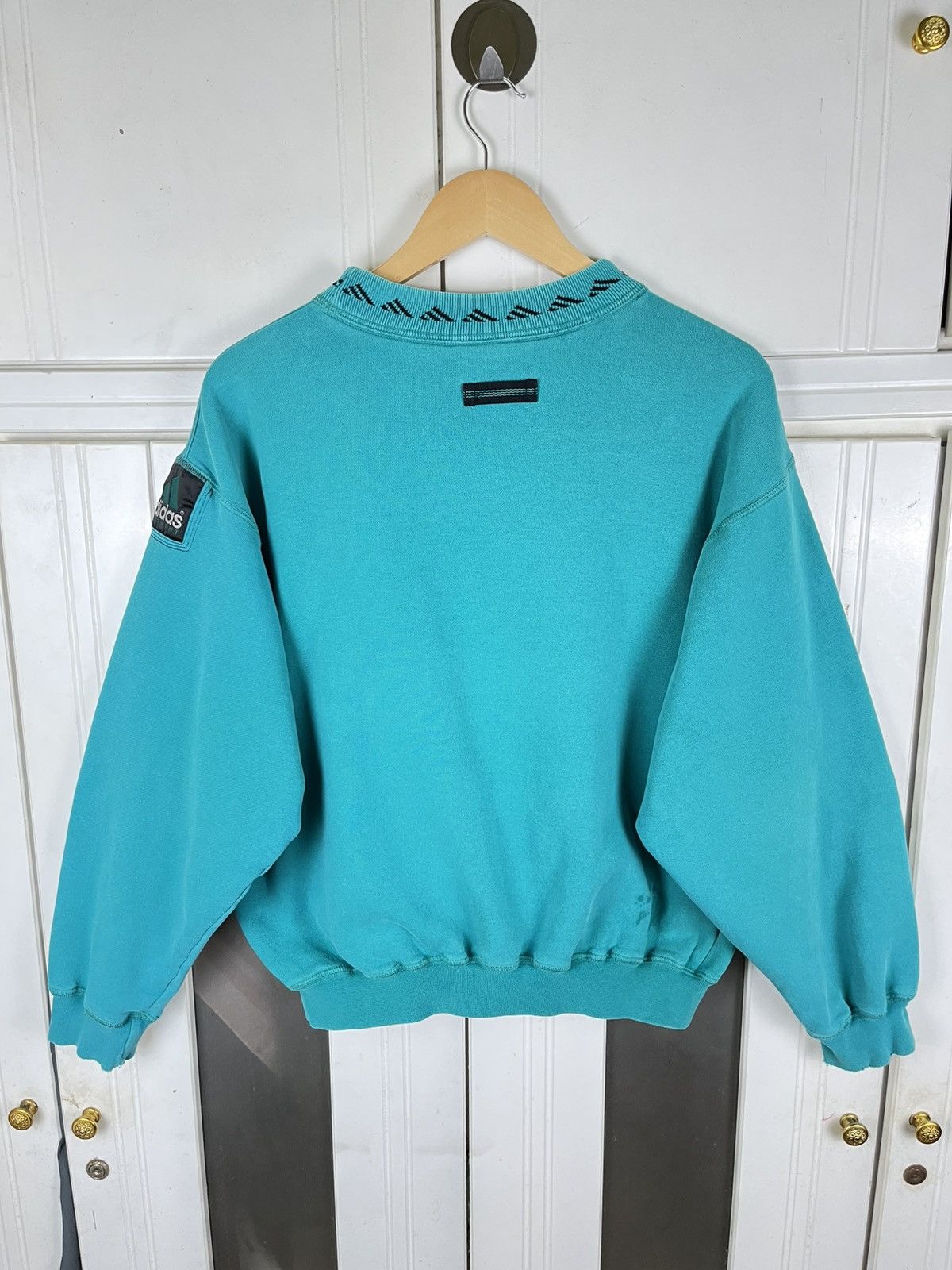 Adidas × Vintage Vintage Adidas Equipment Crewneck Size US M / EU 48-50 / 2 - 4 Thumbnail