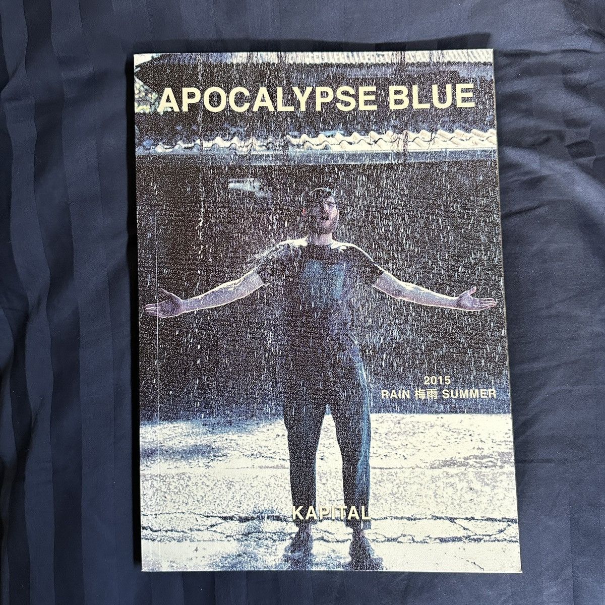 Kapital 2015 Psychadelic Hippie boro patchwork indigo sunfade tee Size US L / EU 52-54 / 3 - 9 Thumbnail