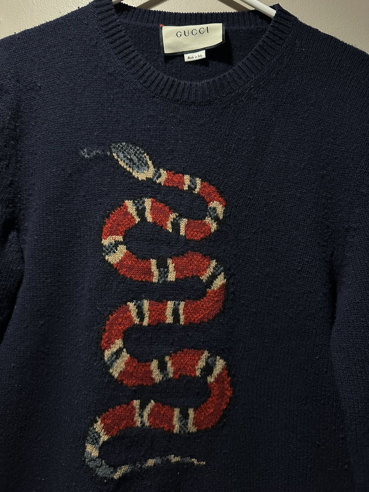 Gucci Gucci Snake Sweater (S) Size US S / EU 44-46 / 1 - 2 Thumbnail