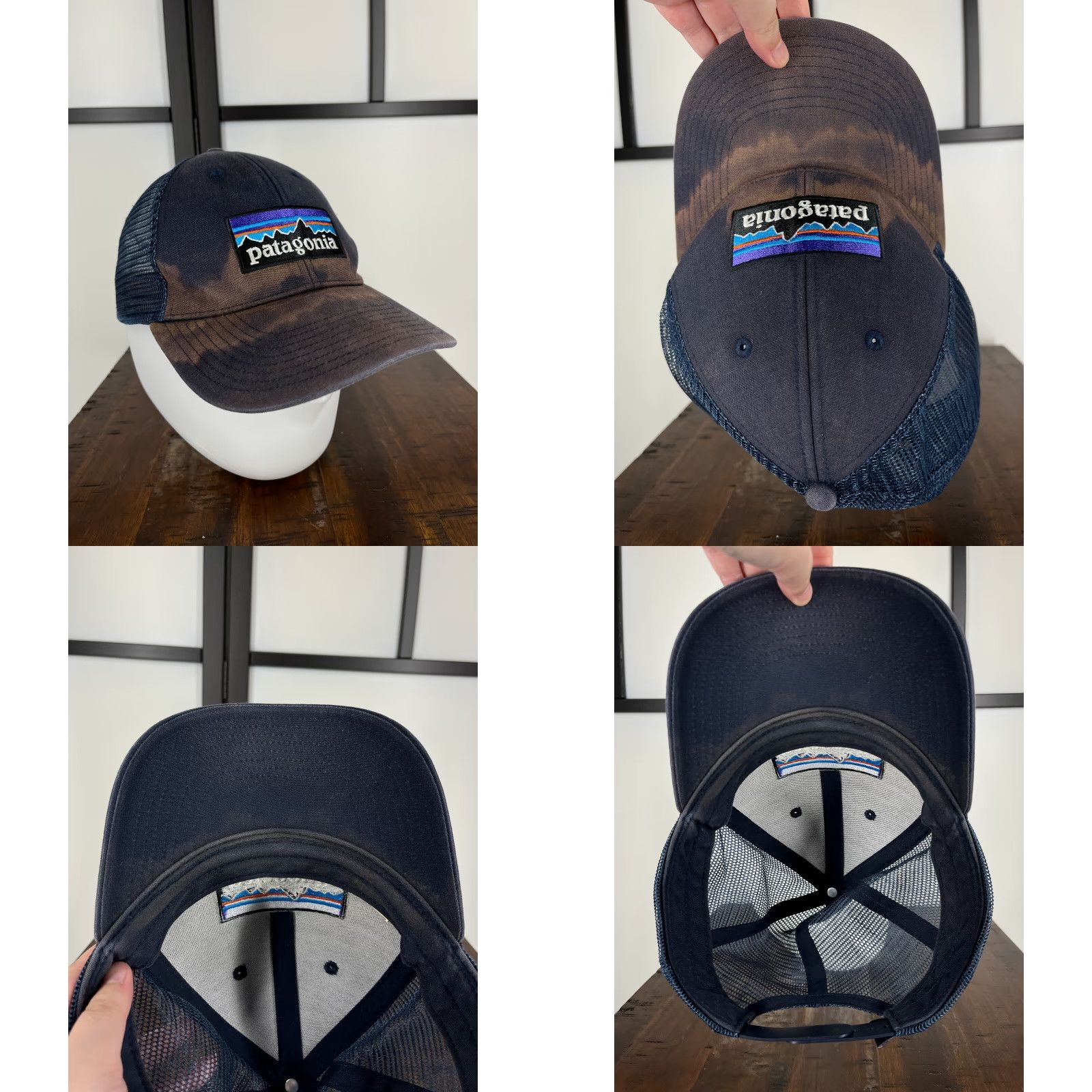 Patagonia Patagonia Hat Cap Snap Back Adult One Size Blue Fitz Roy Embroidered Trucker Shirt/Hat Womens/Mens Boys/Girls Size ONE SIZE - 8 Thumbnail