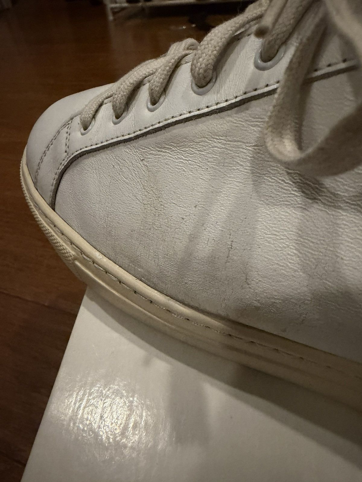 Common Projects Common projects achillies retro low white/red Size US 8 / EU 41 - 5 Thumbnail