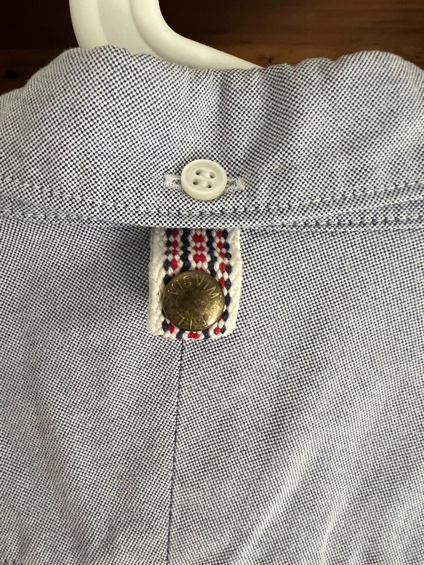 Visvim visvim 2012 gray GIZA cotton LS shirt 3 like new Size US L / EU 52-54 / 3 - 8 Thumbnail