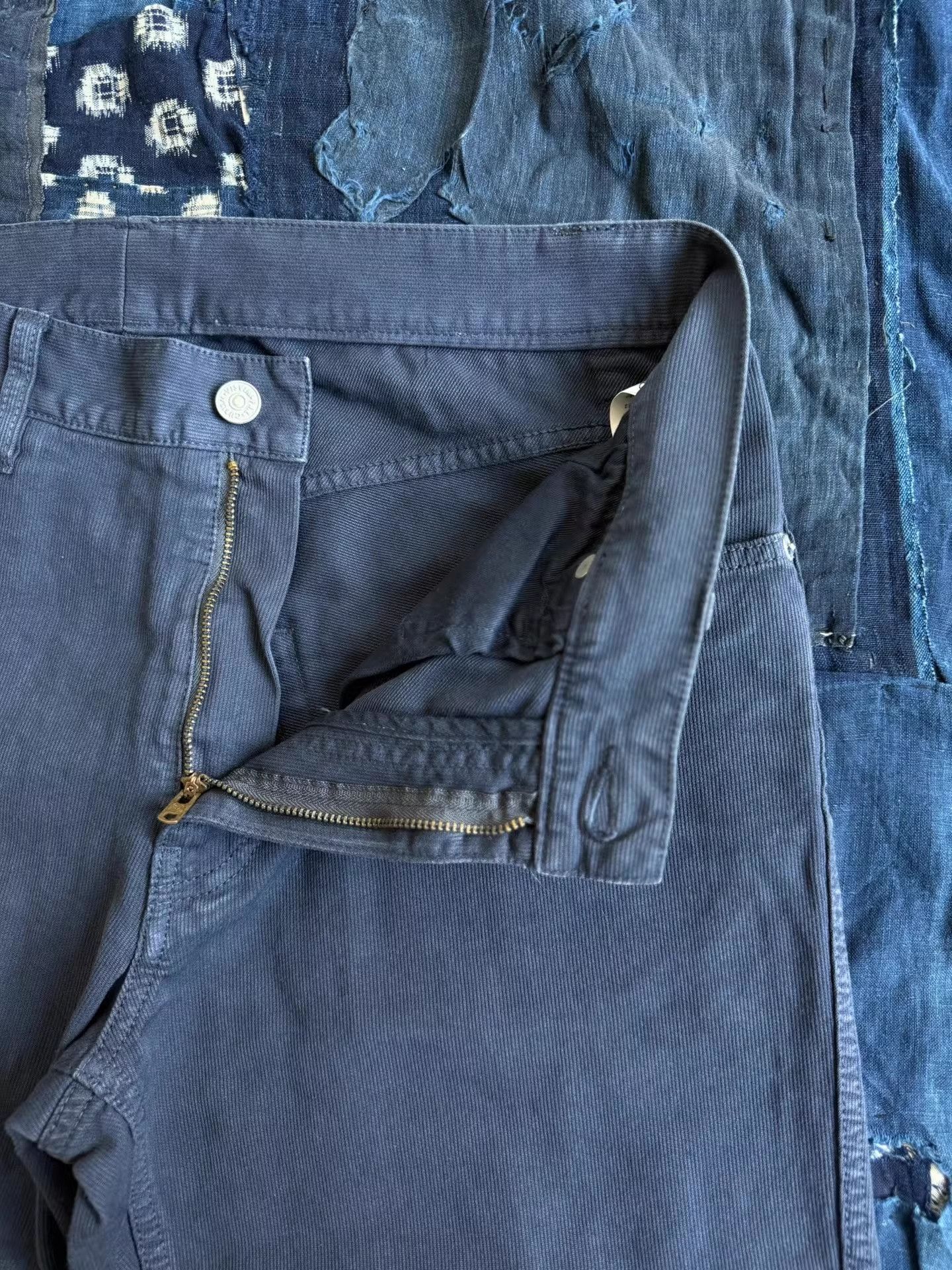 Visvim VISVIM 23SS FLUXUS 03 DMGD Dry Pique Pants Size US 26 / EU 42 - 7 Thumbnail