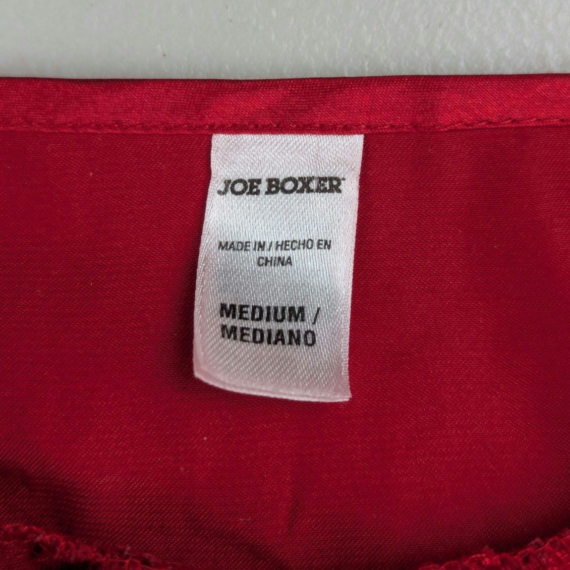 Joe Boxer Red Satin Babydoll Camisole Retro 60s Flowy Ruffle Cherry Size M / US 6-8 / IT 42-44 - 3 Thumbnail