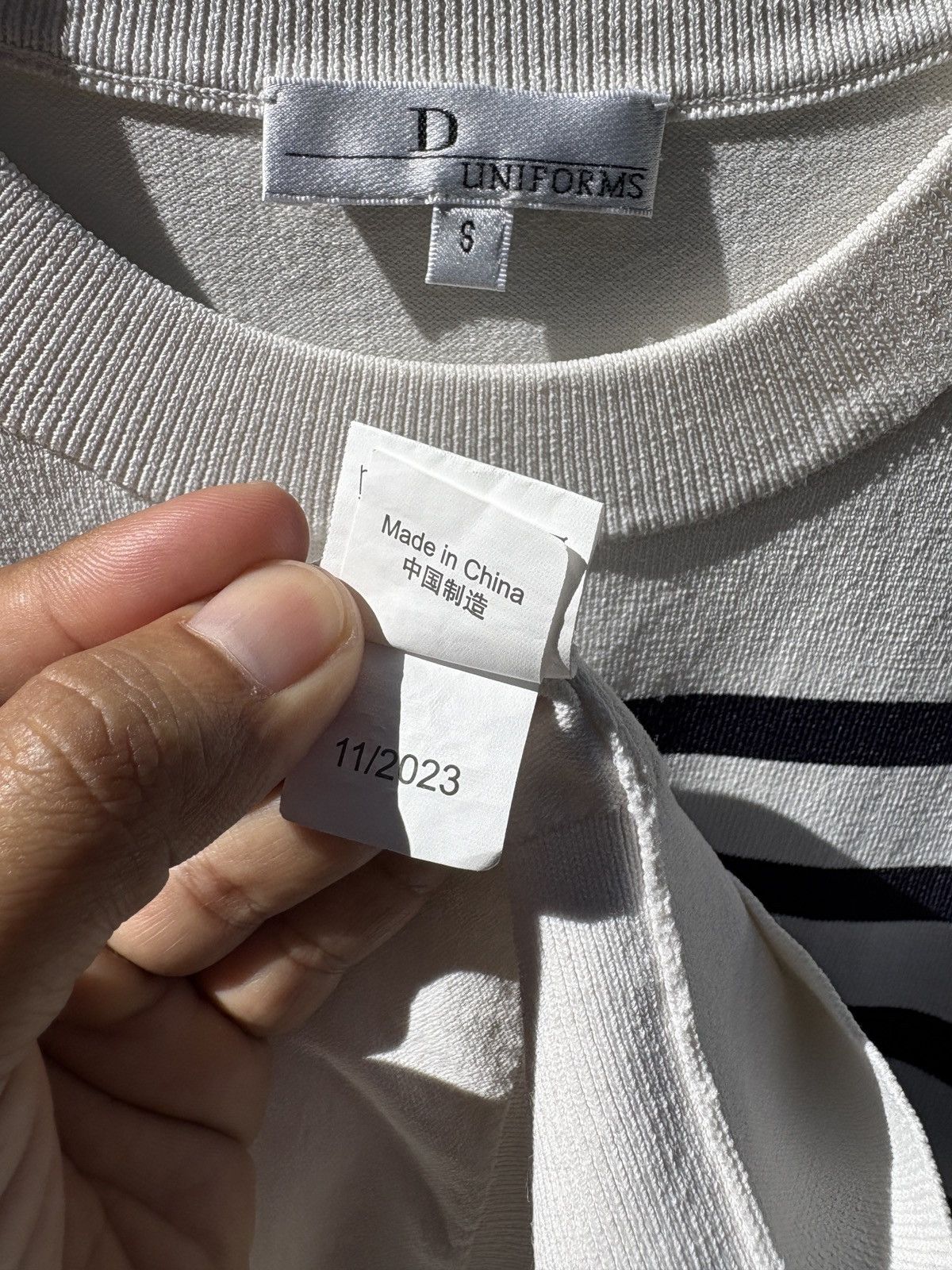 Dior CD Christian Dior uniform staff blouse Size S / US 4 / IT 40 - 13 Thumbnail