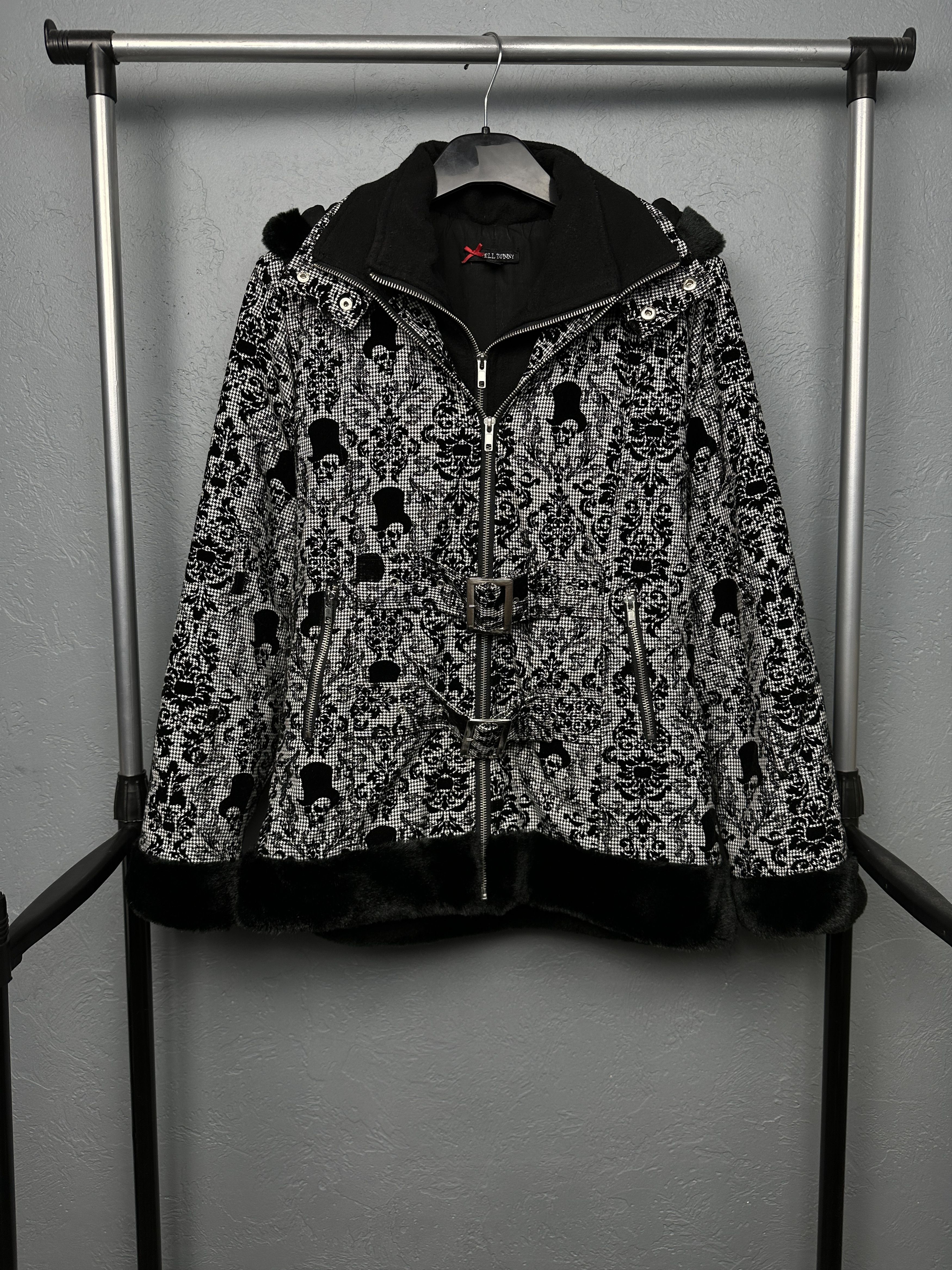 20471120 Hell Bunny Womens Avant Garde Jacket Size M / US 6-8 / IT 42-44 - 1 Thumbnail