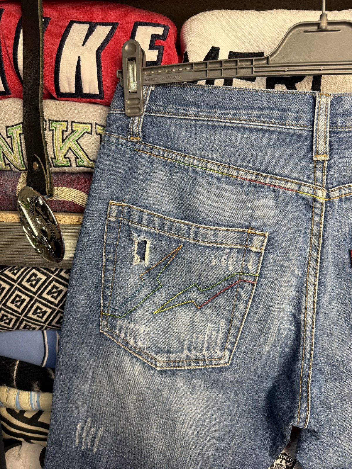 Levi's Levi’s Takashi Murakami Crazy Jeans Shorts Size US 32 / EU 48 - 8 Thumbnail