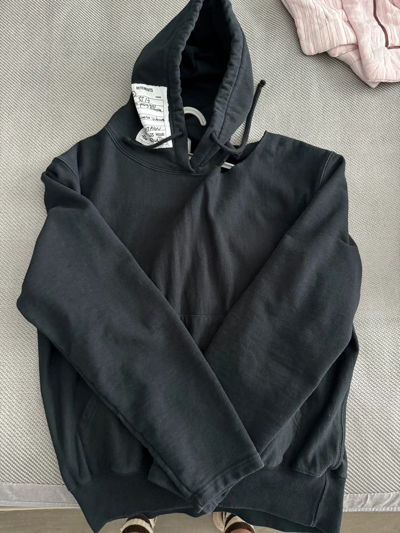 Vetements Vetements Champion Collaborative Hoodie Size US XS / EU 42 / 0 - 1 Thumbnail