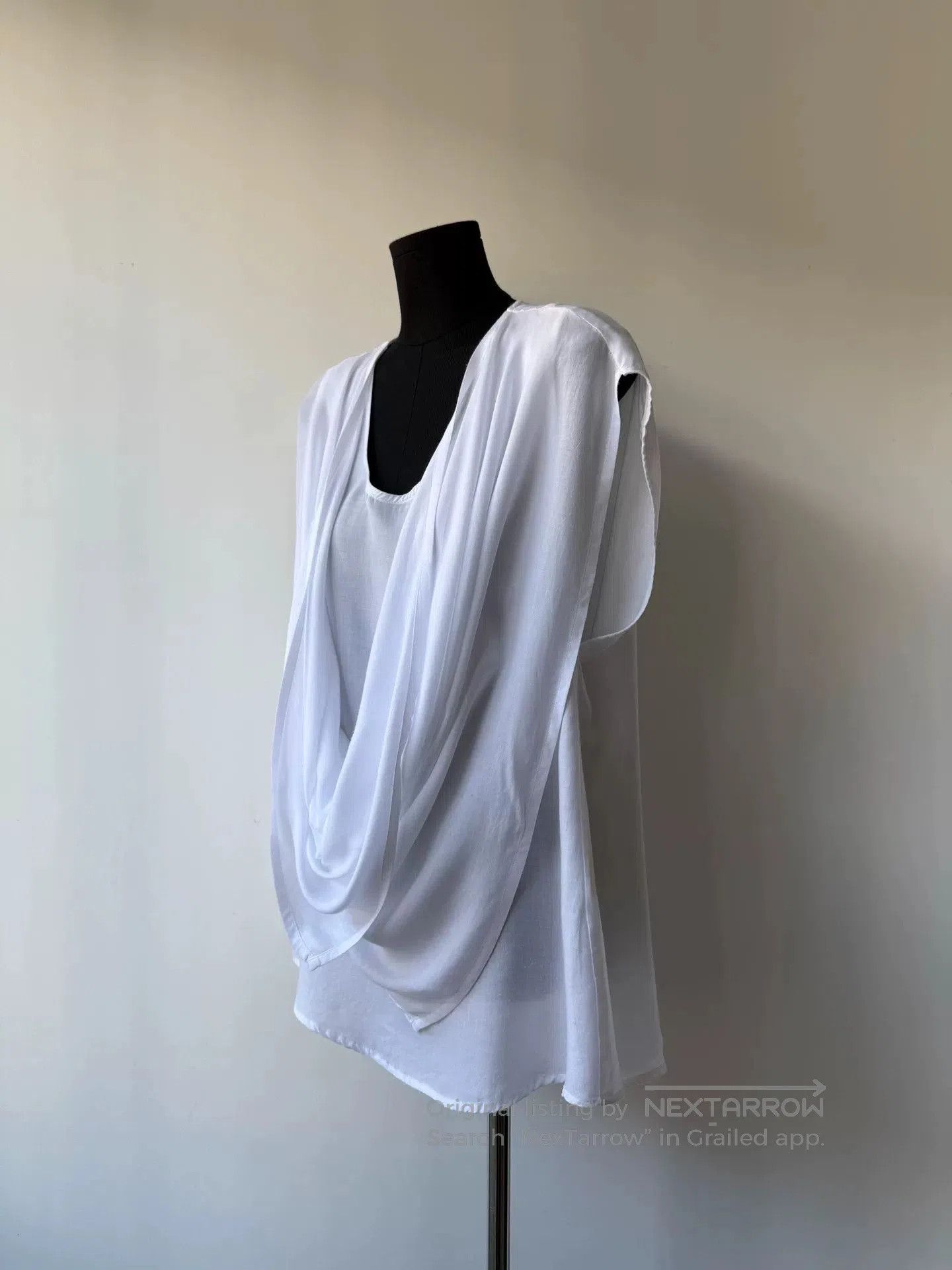 Limi Feu Yohji Yamamoto LIMI Feu Sleeveless Top. Size S / US 4 / IT 40 - 3 Thumbnail