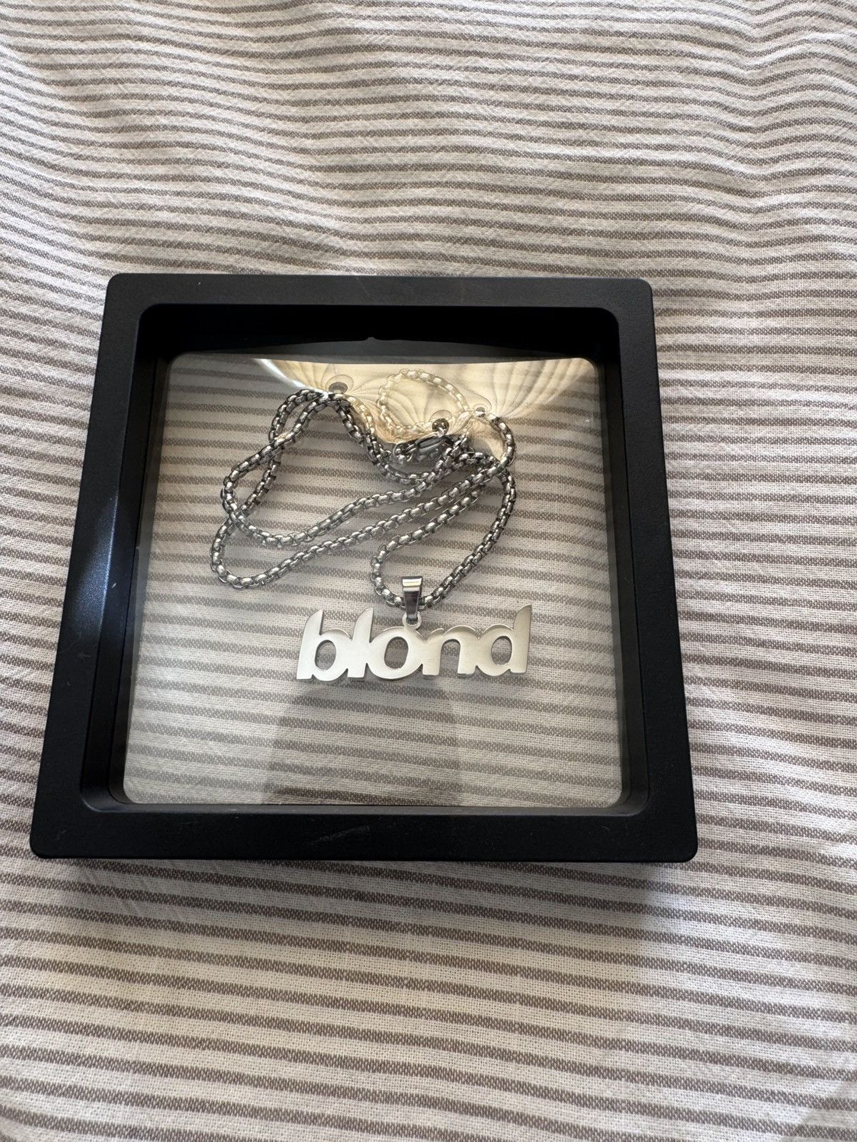 Frank Ocean *NEW* Blond Necklance Chrome Size ONE SIZE - 4 Thumbnail