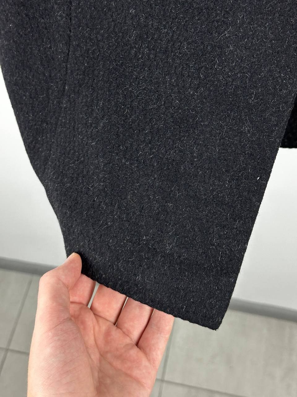 Givenchy GIVENCHY Mohair Double Breasted WOOL LONG Black COAT Size L Size US L / EU 52-54 / 3 - 14 Thumbnail