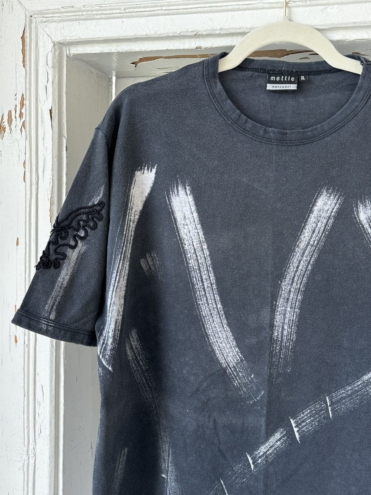 If Six Was Nine Vintage Printed Black T-shirt Size US L / EU 52-54 / 3 - 4 Thumbnail