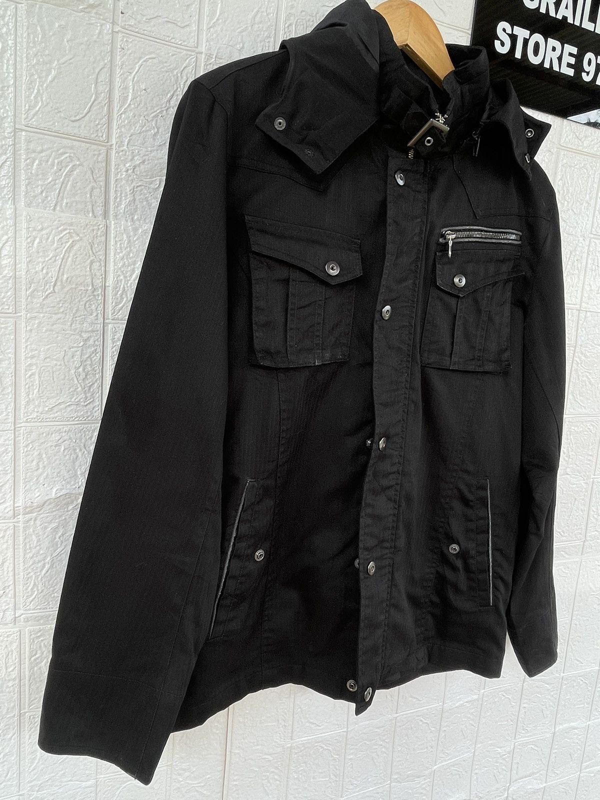 Japanese Brand Japanese Brand Mossino Hoodie Jacket Size US L / EU 52-54 / 3 - 4 Thumbnail