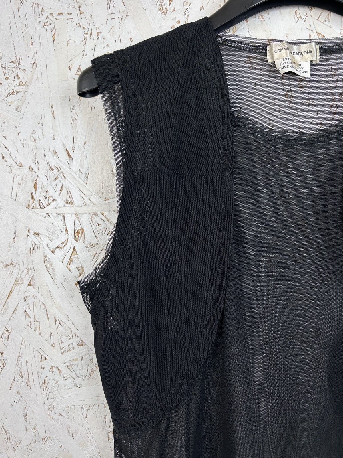 Comme des Garcons Comme Des Garcons Sheer Mesh Rei Kawakubo Tank Top Size M / US 6-8 / IT 42-44 - 2 Thumbnail