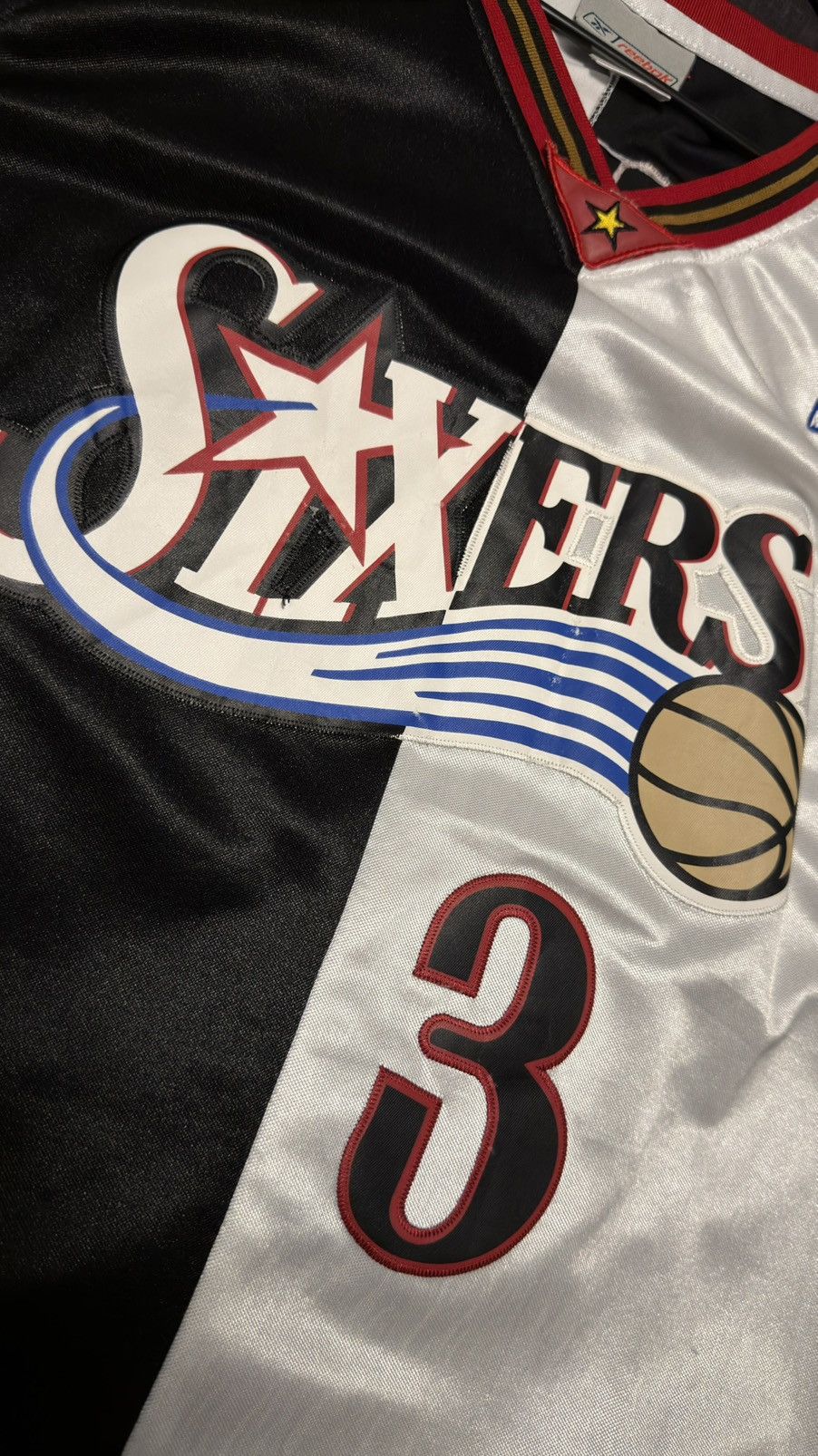 Reebok Allen Iverson 76ers Two-Tone Size US L / EU 52-54 / 3 - 3 Thumbnail