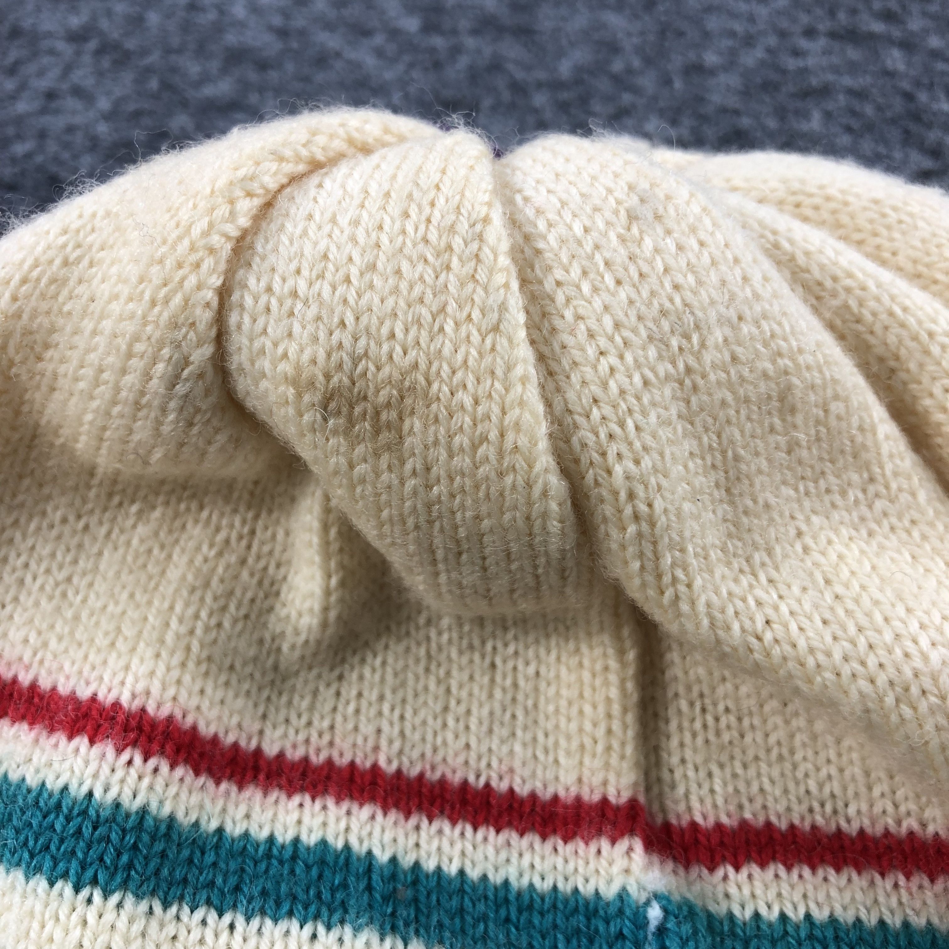 Vintage Unknown Dangling Ball Beanie Snowcap Snow Hat B153 Size ONE SIZE - 4 Thumbnail