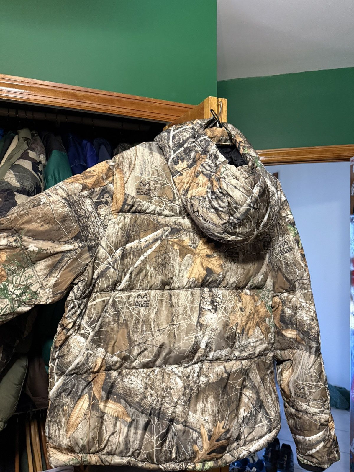 The Very Warm The Very Warm Real-Tree Camo Puffer FW21 Size US XL / EU 56 / 4 - 5 Thumbnail
