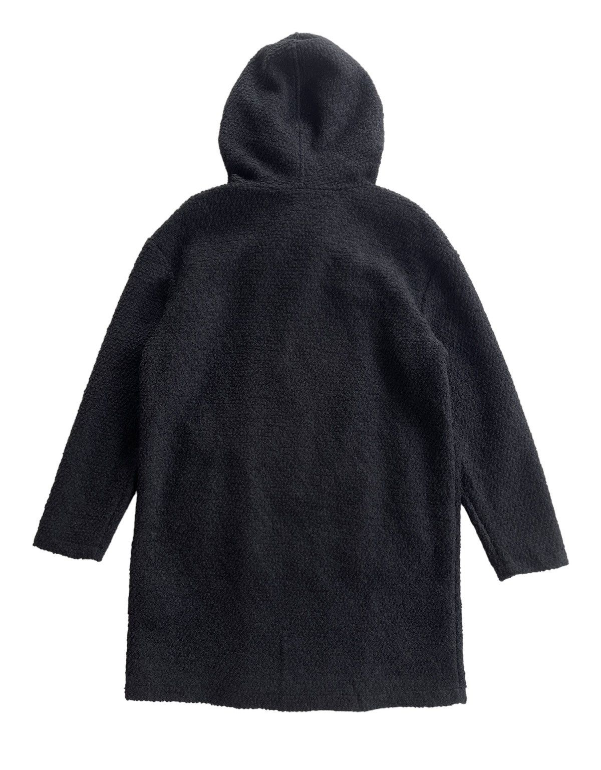 Zara Zara Man Black Longcoat Hoodie Size US L / EU 52-54 / 3 - 4 Thumbnail