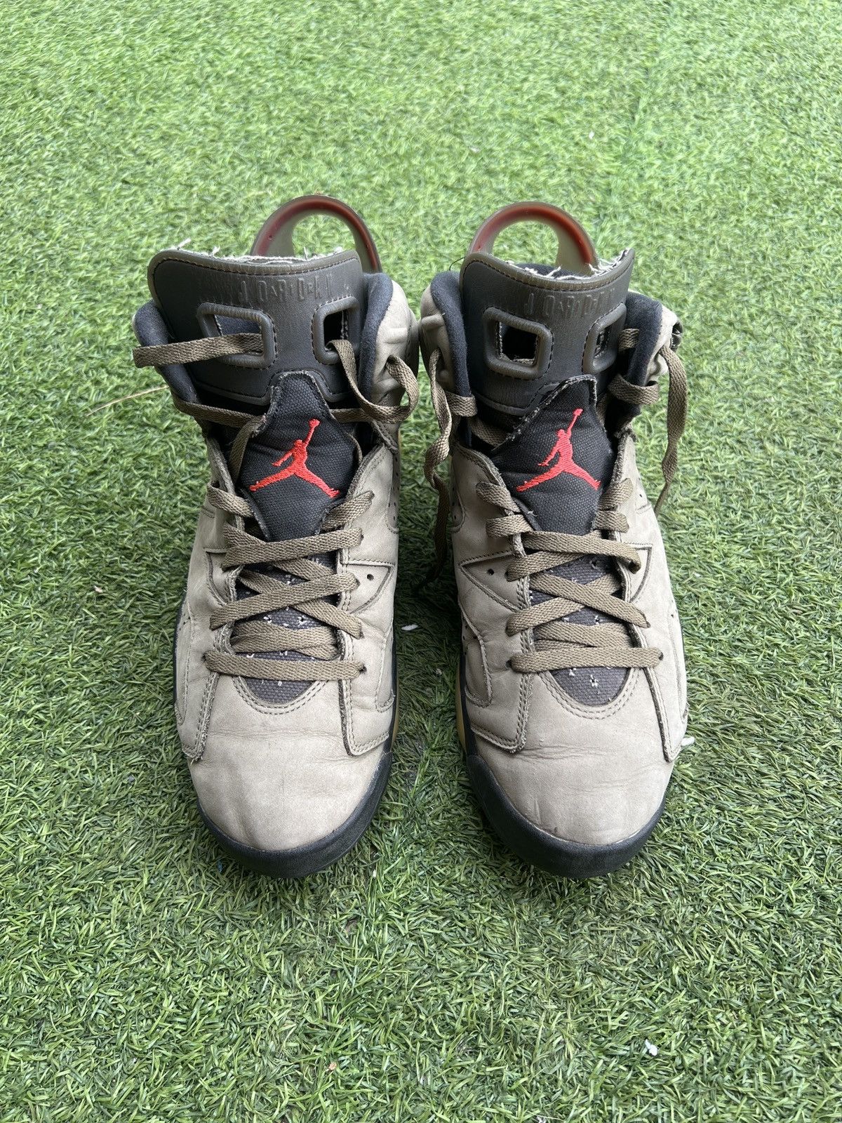 Jordan Brand × Travis Scott 🌵Travis Scott x Air Jordan 6 Olive CN1084-100 Size US 9 / EU 42 - 4 Thumbnail
