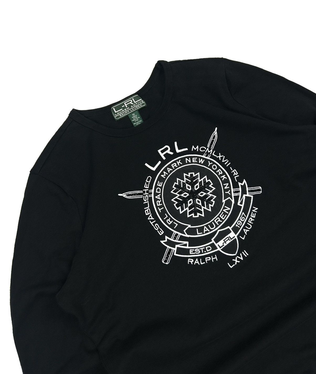 Polo Ralph Lauren rare Ralph Lauren LRL Women's Top Long Sleeve Vintage Y2K Size M / US 6-8 / IT 42-44 - 6 Thumbnail