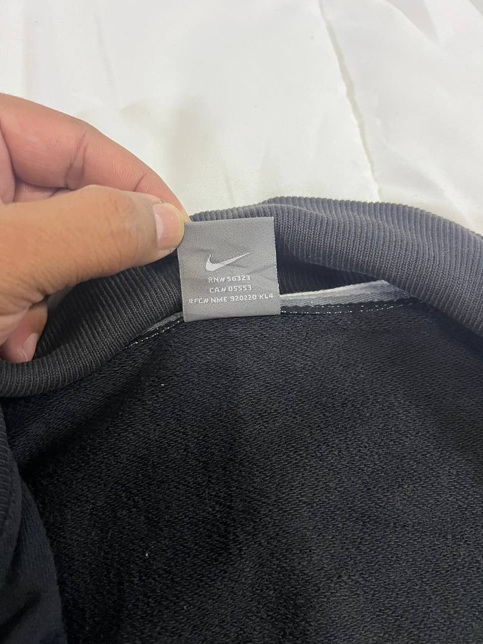 Nike × Vintage Vintage Y2K Nike Air Zipper Sweater Size US L / EU 52-54 / 3 - 10 Thumbnail