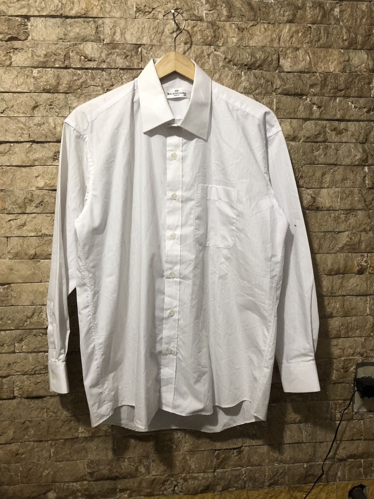 Balenciaga Vintage Balenciaga Shirt Size US L / EU 52-54 / 3 - 1 Thumbnail