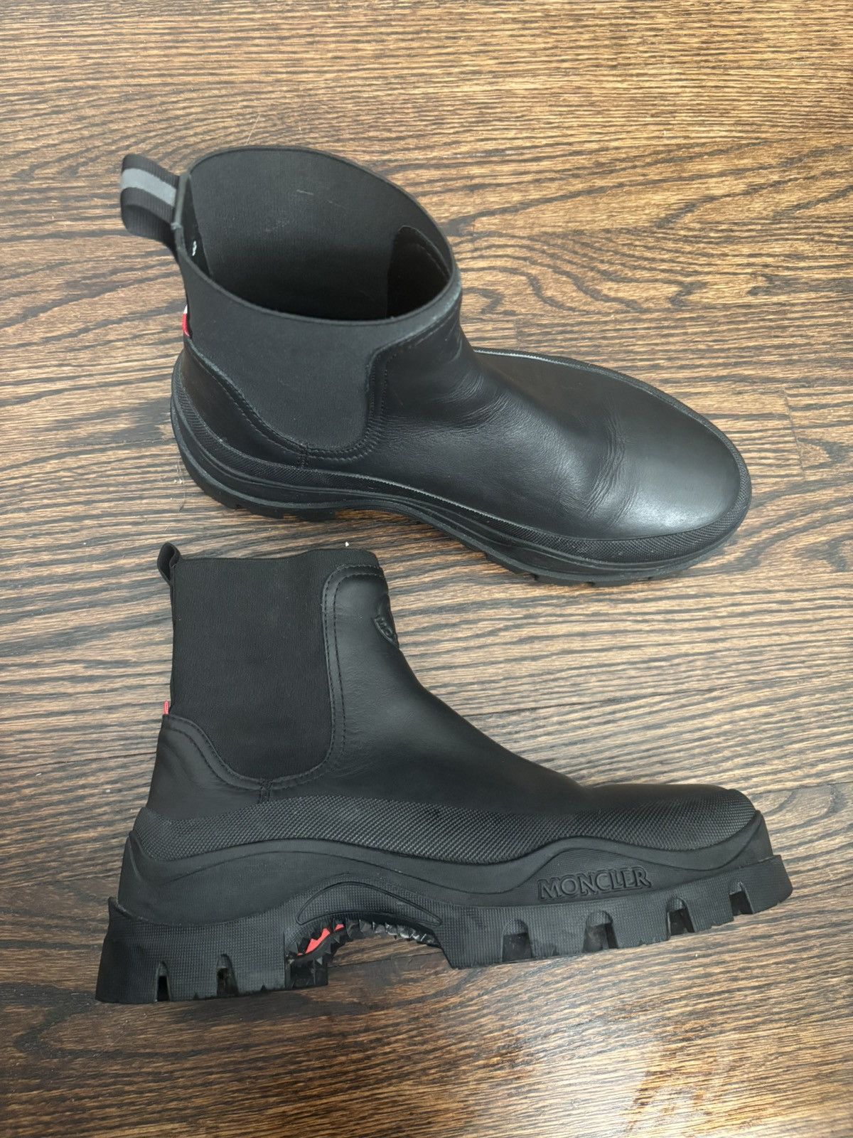 Moncler Moncler Larue Chelsea ankle boots Size US 9 / EU 42 - 1 Thumbnail