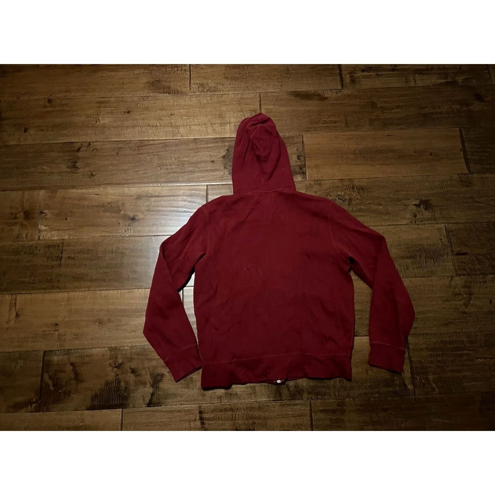 Polo Ralph Lauren Polo Ralph Lauren Hoodie Sweater Sweatshirt Full Zip Ribbed Maroon Large Men's Size US L / EU 52-54 / 3 - 4 Thumbnail