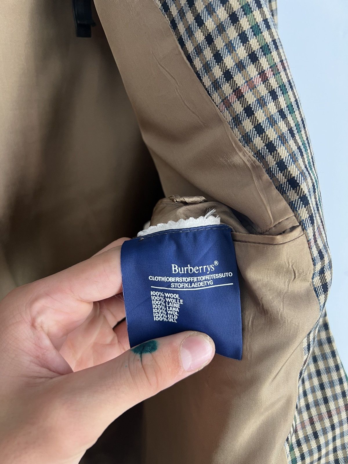Burberry Burberry Blazer Jacket Size 50R - 7 Thumbnail