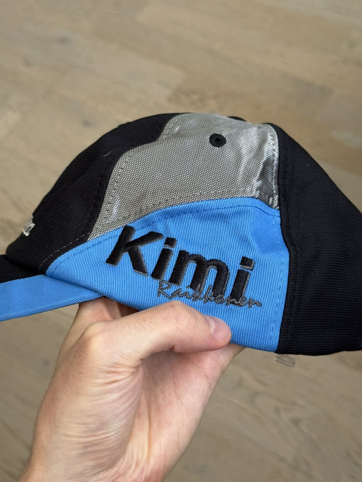 Mercedes-Benz MERCEDES Kimi Raikkonen Cap black big logo Hat 90s F1 Size ONE SIZE - 7 Thumbnail