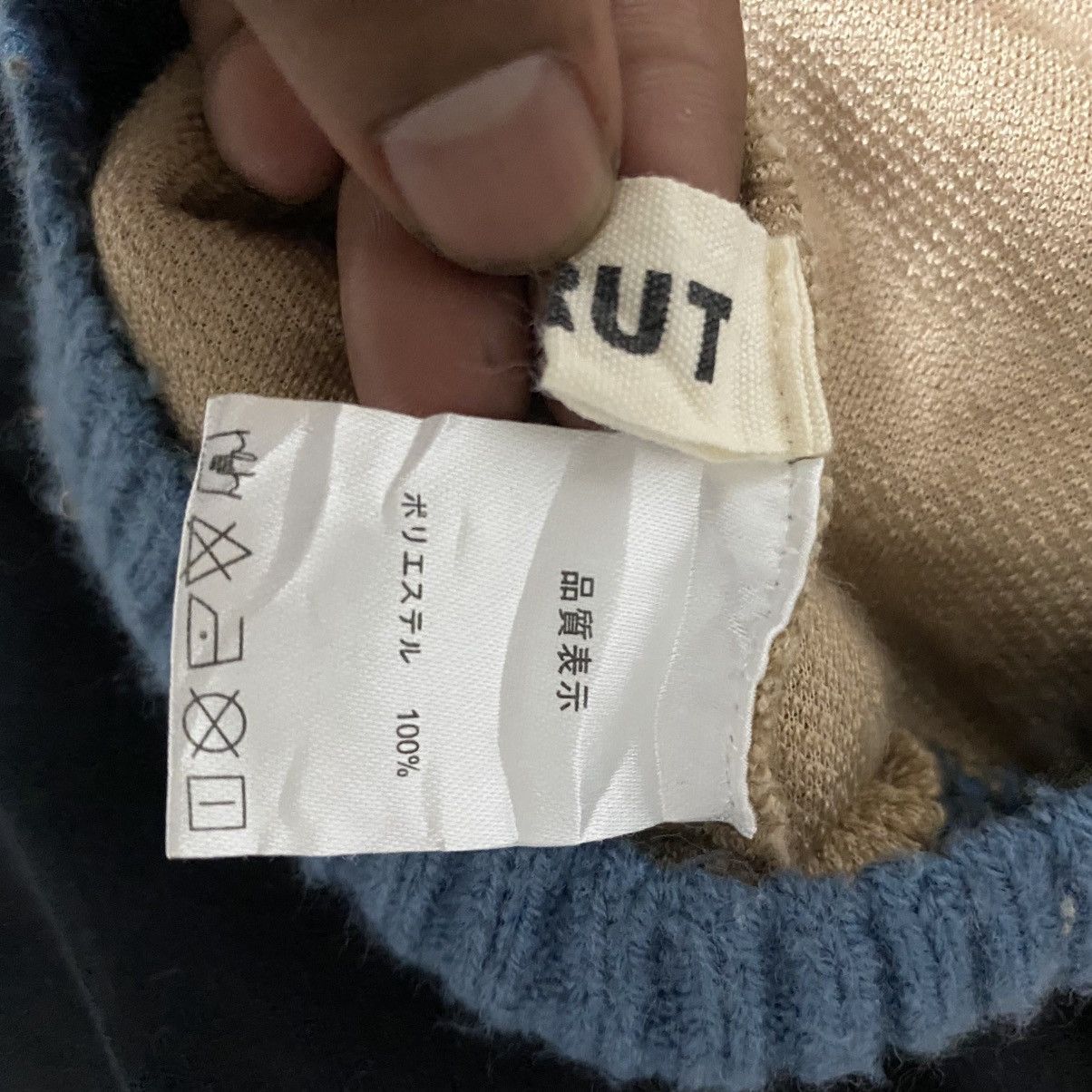 Japanese Brand Struct Vintage Mohair Shag Shaggy Fur Velvet Woman Size M / US 6-8 / IT 42-44 - 6 Thumbnail