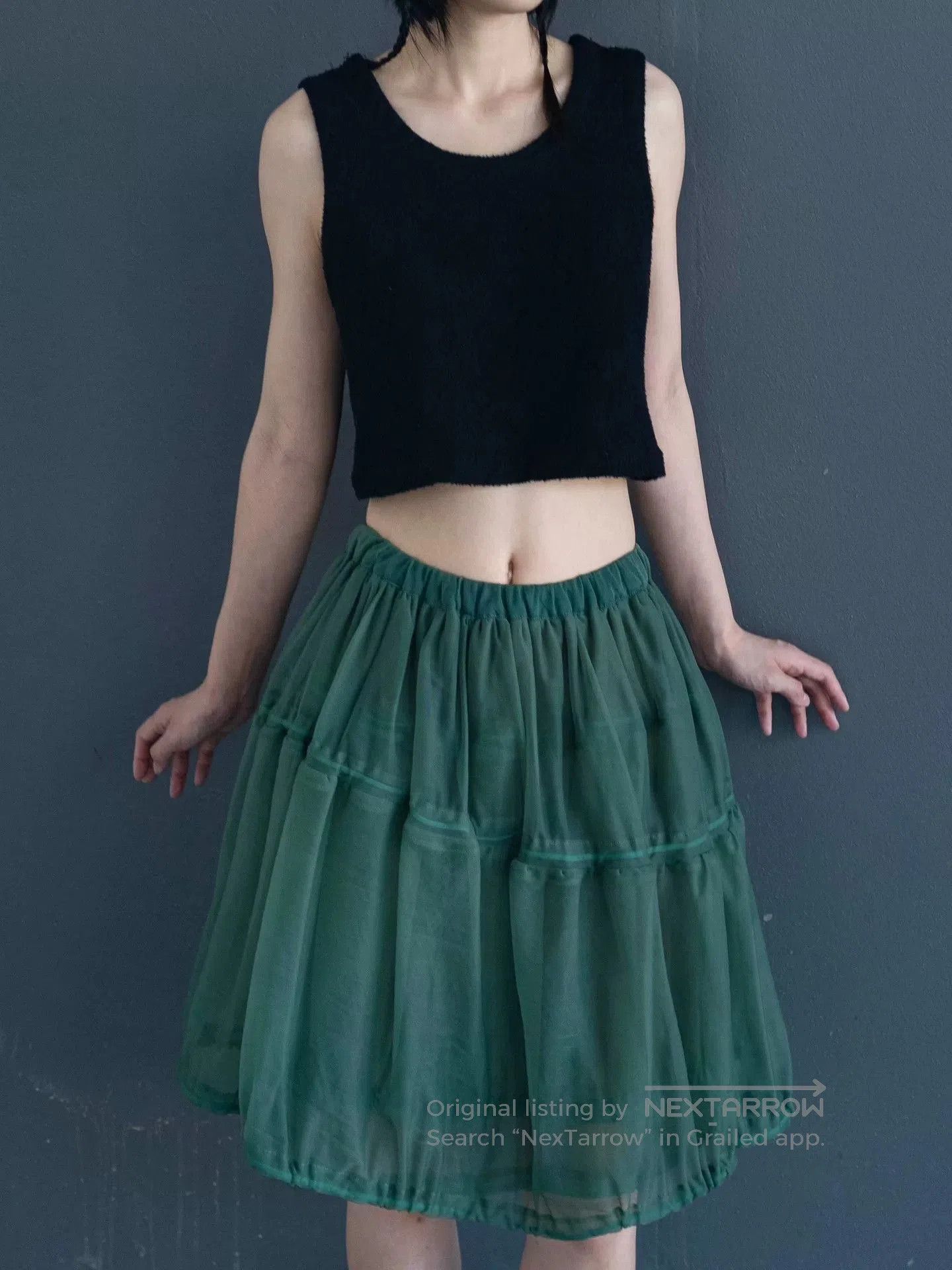 Comme des Garcons COMME des GARCONS 1999AW Mesh Skirt. Size US 28 / EU 44 - 5 Thumbnail