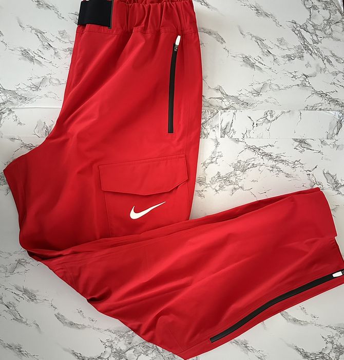 Nike Pro Red Pants.