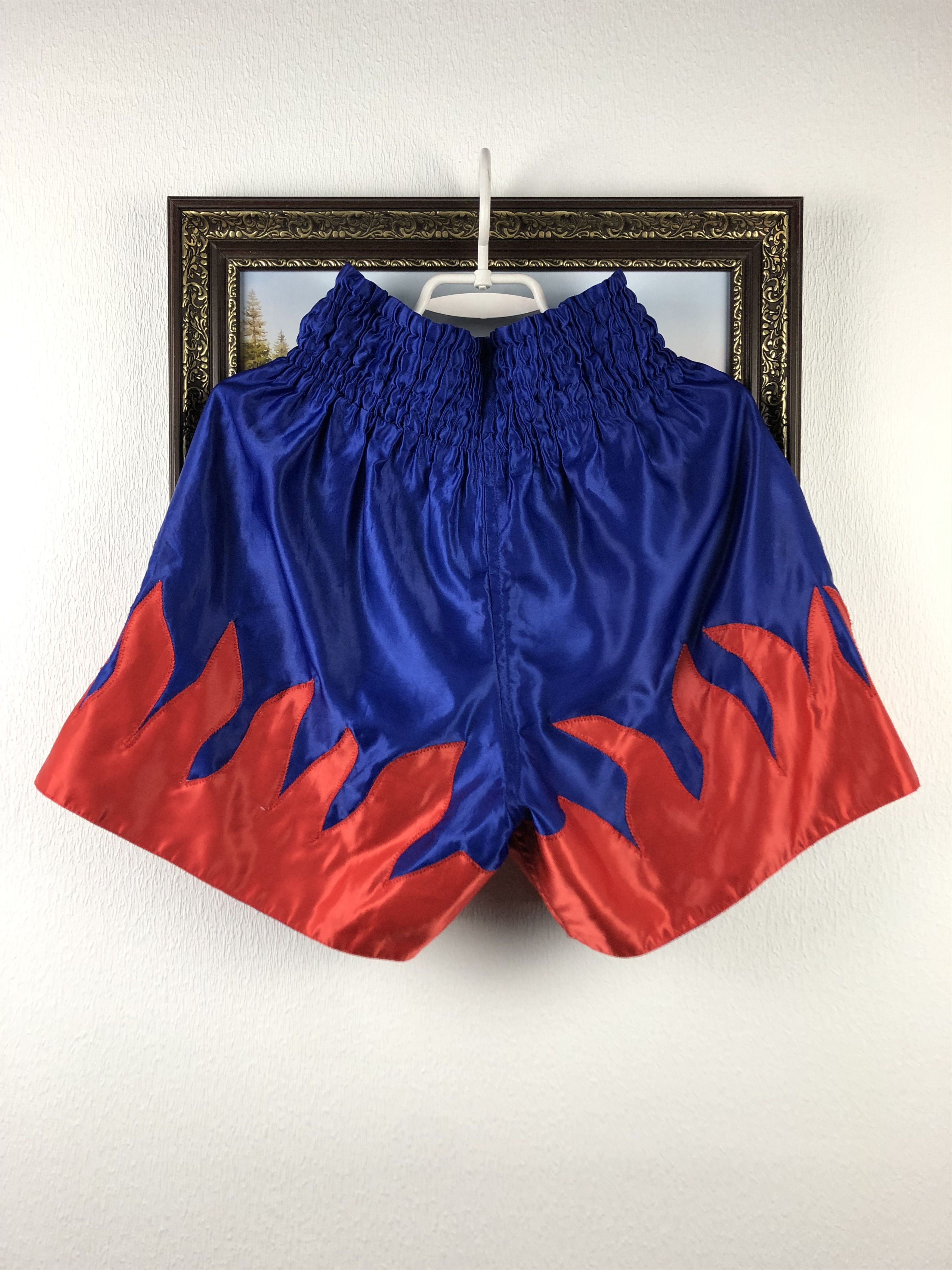Vintage MMA Boxing Trunks Training Pants Grappling Shorts Muay Thai Size US 34 / EU 50 - 13 Thumbnail