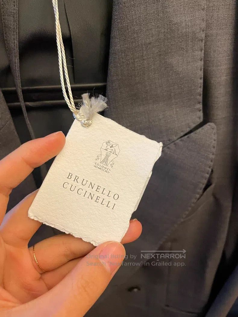 Brunello Cucinelli Brunello Cucinelli Suit Jacket Size S / US 4 / IT 40 - 4 Thumbnail