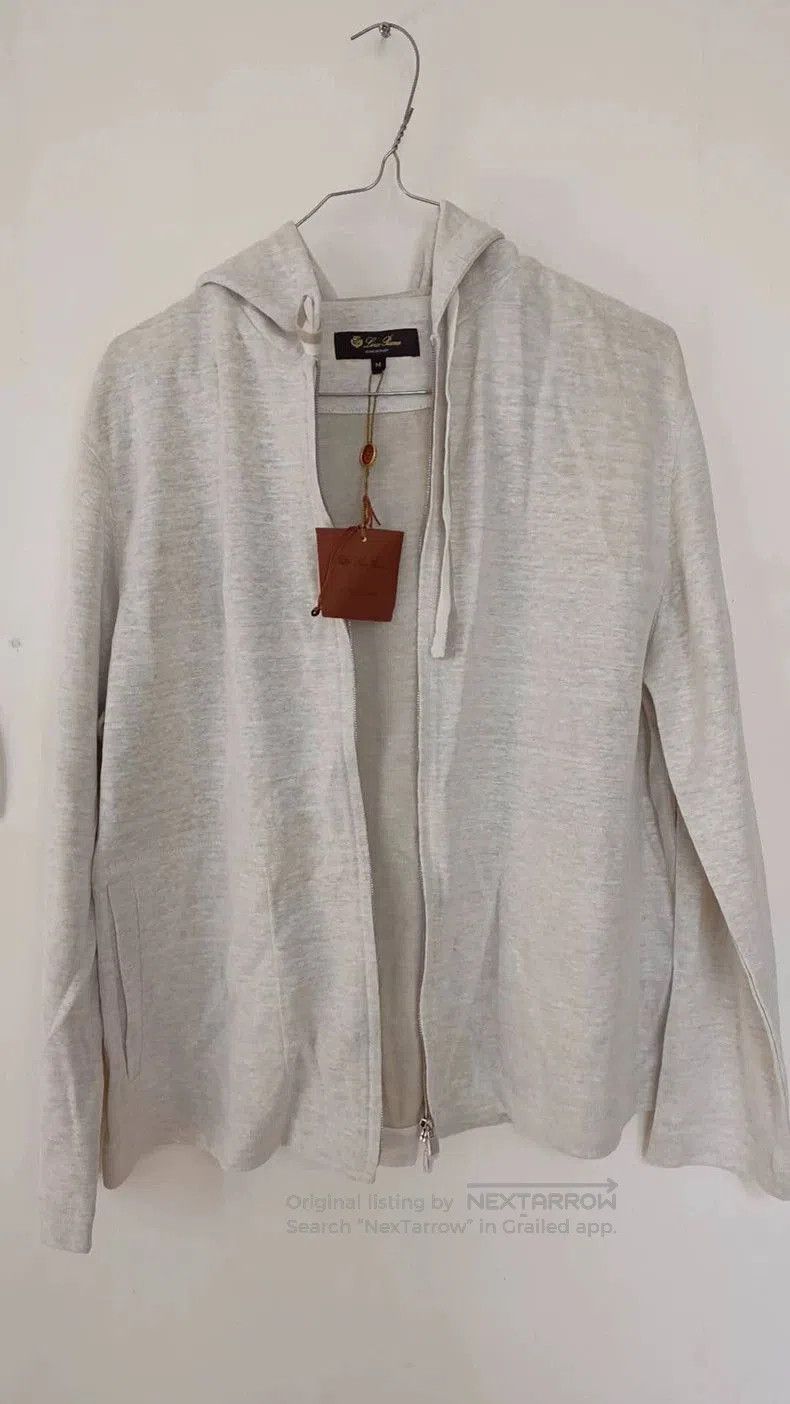 Loro Piana Loro Piana Spring Summer Hoodie. Size US M / EU 48-50 / 2 - 1 Thumbnail