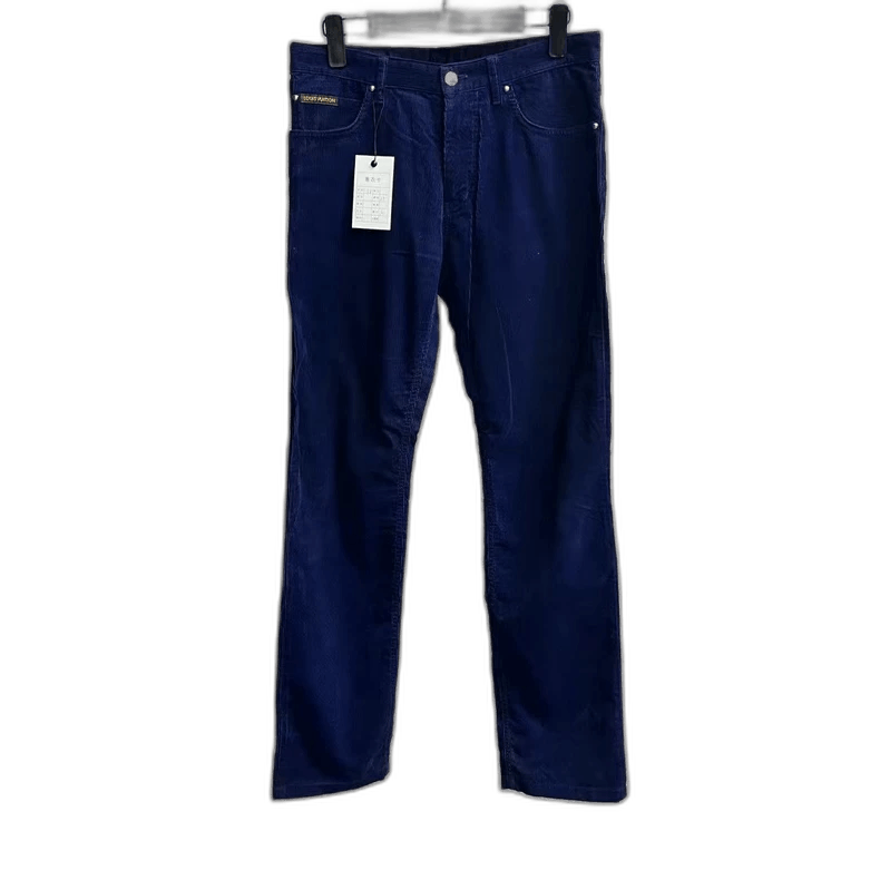 Louis Vuitton Louis Vuitton Blue Corduroy Casual Pants Size US 28 / EU 44 - 1 Thumbnail