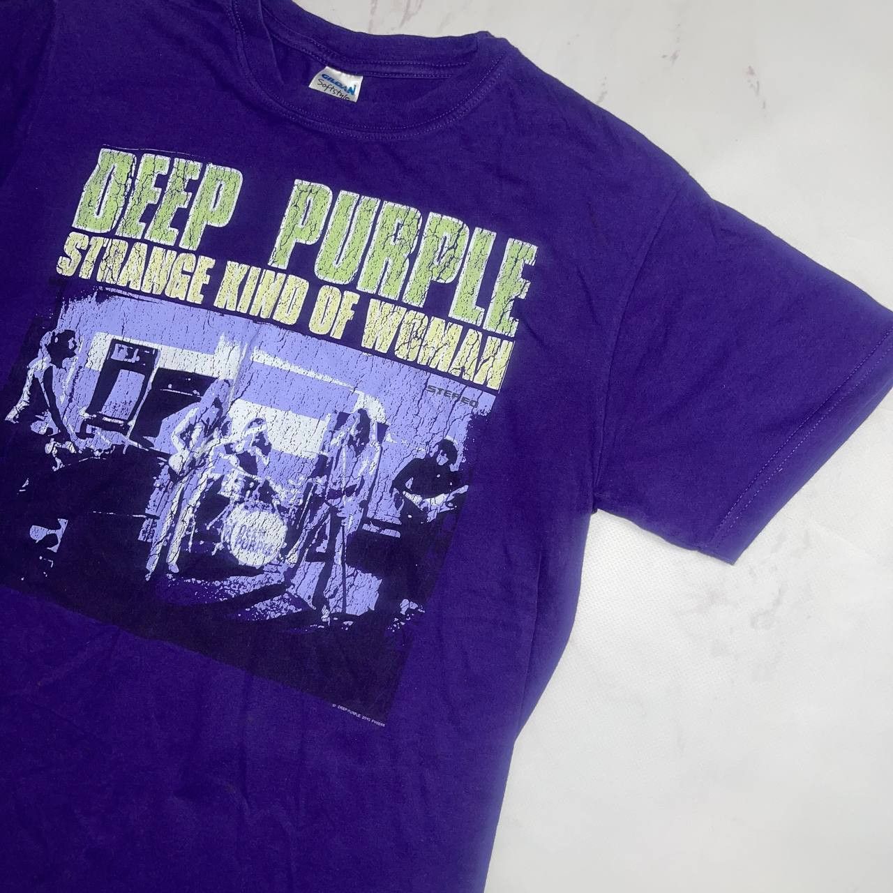 Vintage 10 Deep Purple Strange Kind Of Woman Band Shirt Size M Size US M / EU 48-50 / 2 - 5 Thumbnail