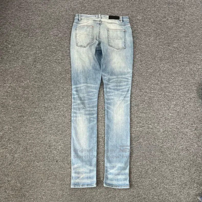 Amiri Amiri Size 31 Blue cashew jeans Size US 31 - 2 Thumbnail