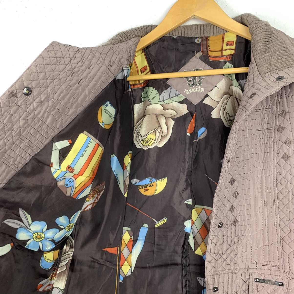 Designer × Japanese Brand × Vintage Vintage Japanese Brand St. Almeida Quilted Jacket Size US L / EU 52-54 / 3 - 15 Thumbnail
