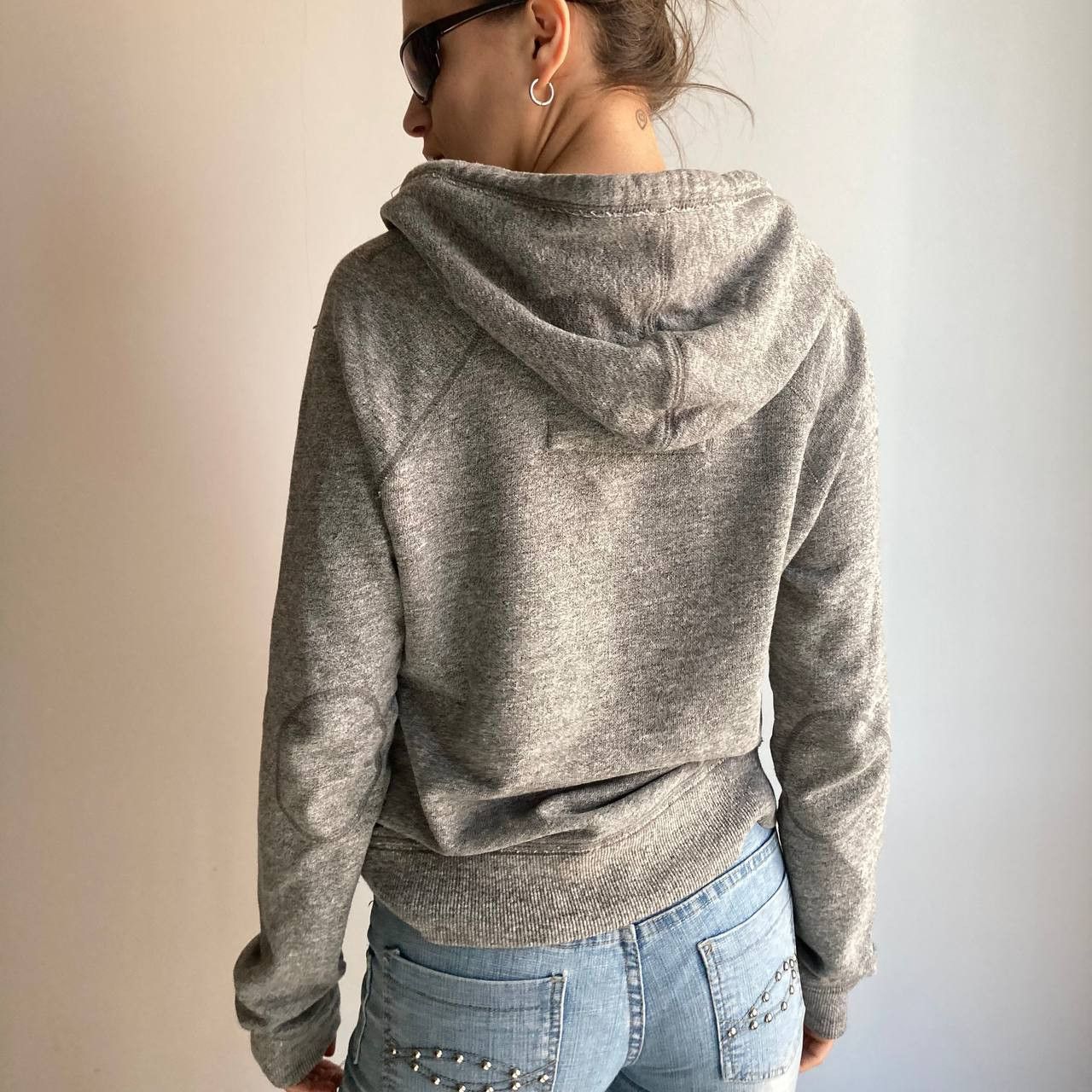 Abercrombie & Fitch Abercrombie & Fitch New York V Neck Hoodie Size L / US 10 / IT 46 - 3 Thumbnail