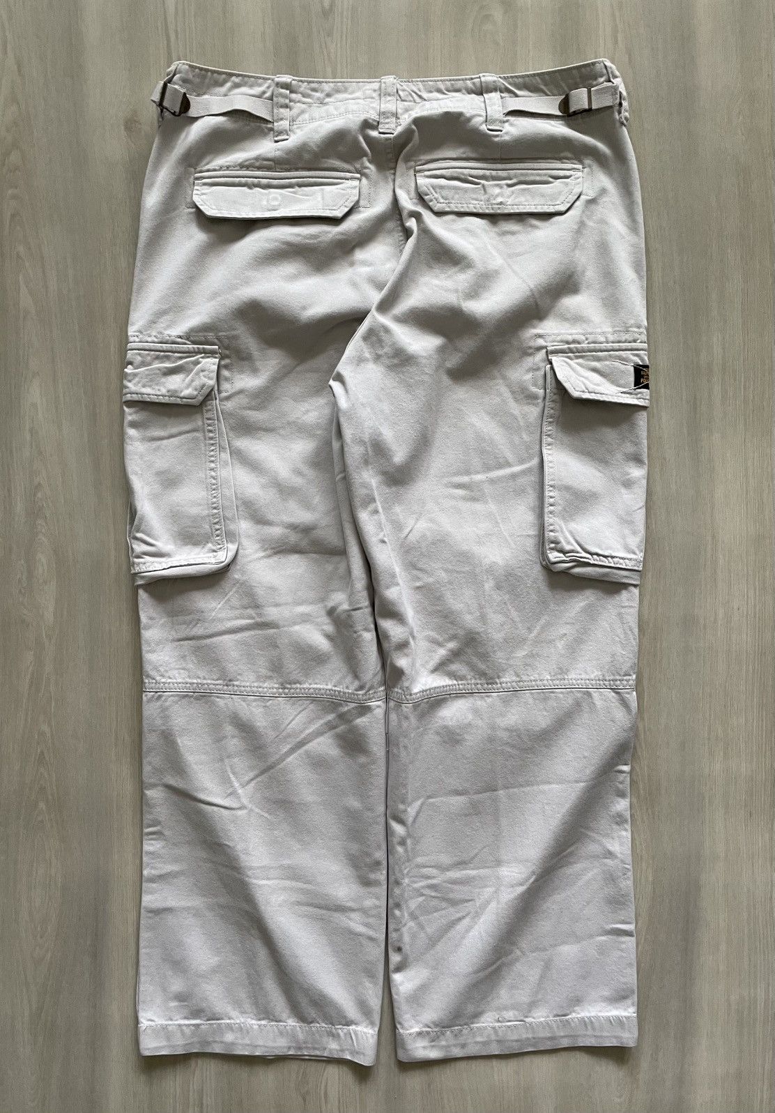 Polo Ralph Lauren × Vintage Vintage Ralph Lauren Military Surplus Khaki Cargo Pants Size US 34 / EU 50 - 8 Thumbnail