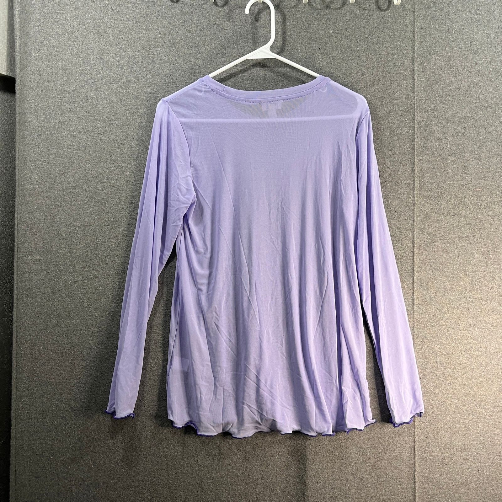 Other LOGO Layers by Lori Goldstein Mesh Crew Neck Top Size S / US 4 / IT 40 - 2 Thumbnail
