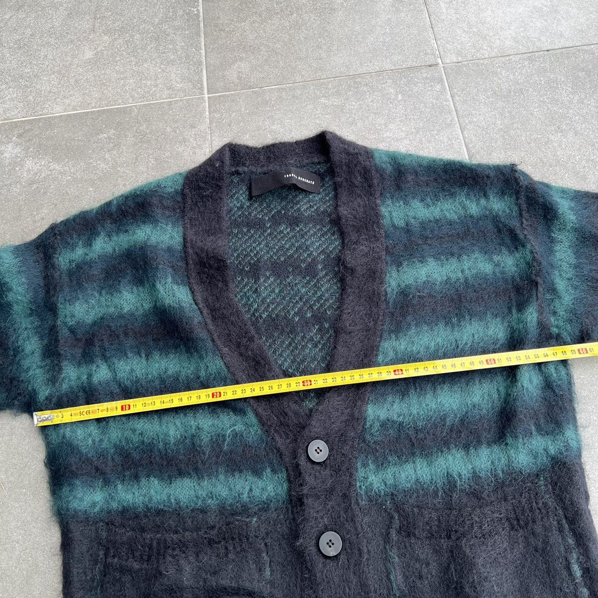 Isabel Benenato Isabel Benenato Mohair cardigan black/green Size US XS / EU 42 / 0 - 6 Thumbnail