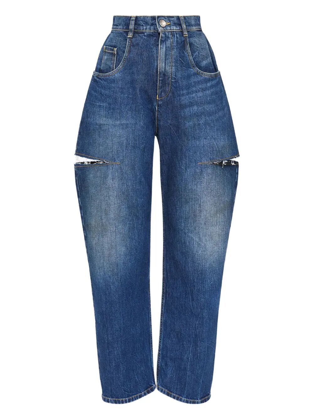 Maison Margiela BARREL LEG 5 POCKETS DENIM Size 30" / US 8 / IT 44 - 1 Thumbnail