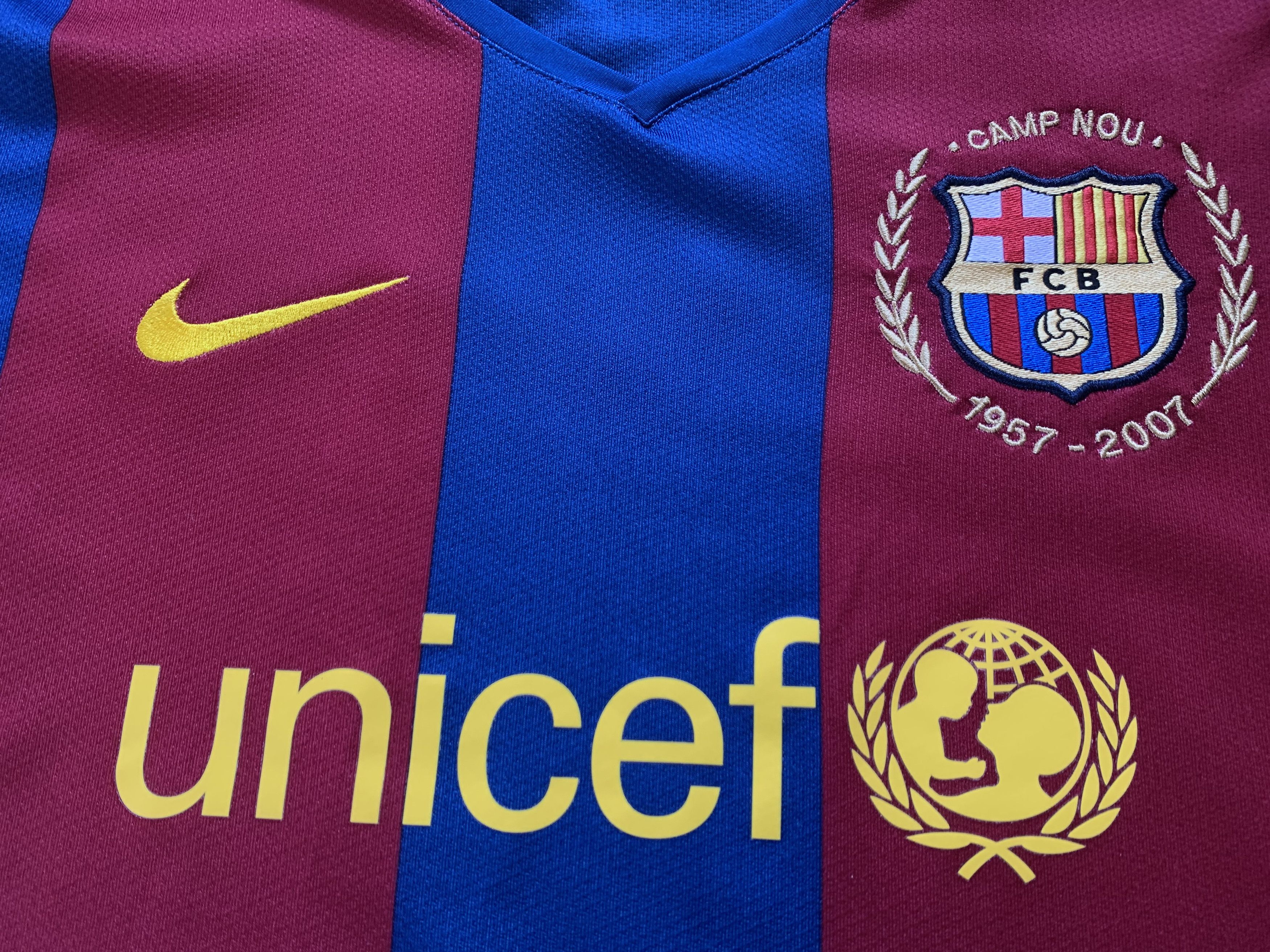 Nike Nike FCB Youth Kids Jersey Size US XXS / EU 40 - 5 Thumbnail