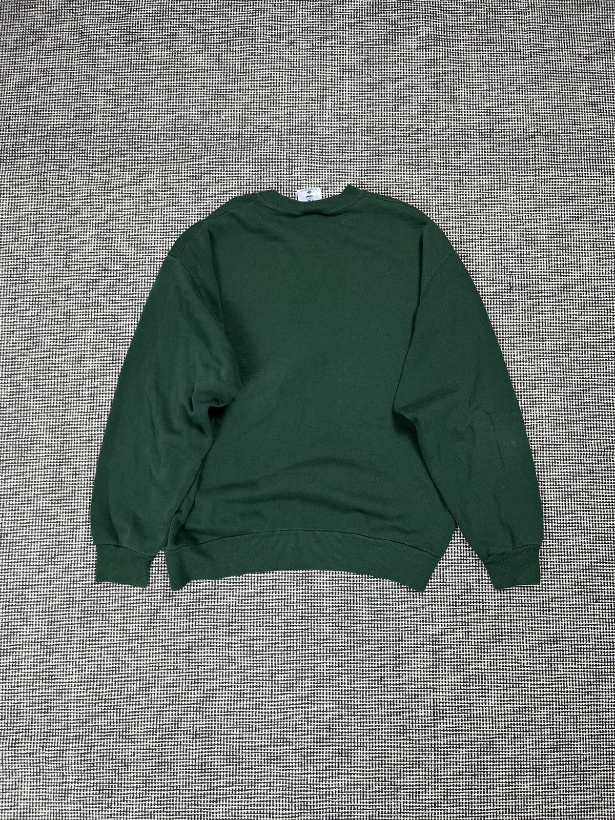 Jerzees ➕ 90s y2k Jerseez made in usa bottle green blank sweatshirt Size US L / EU 52-54 / 3 - 2 Thumbnail